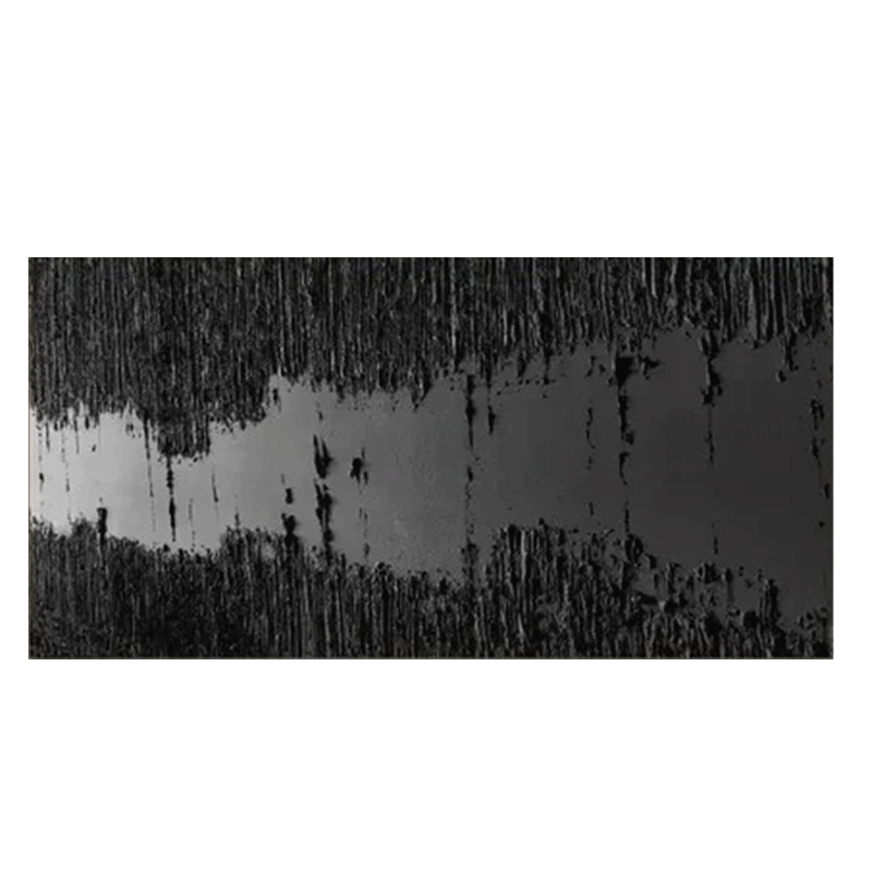 Black Minimalist Textured Painting #MZ014