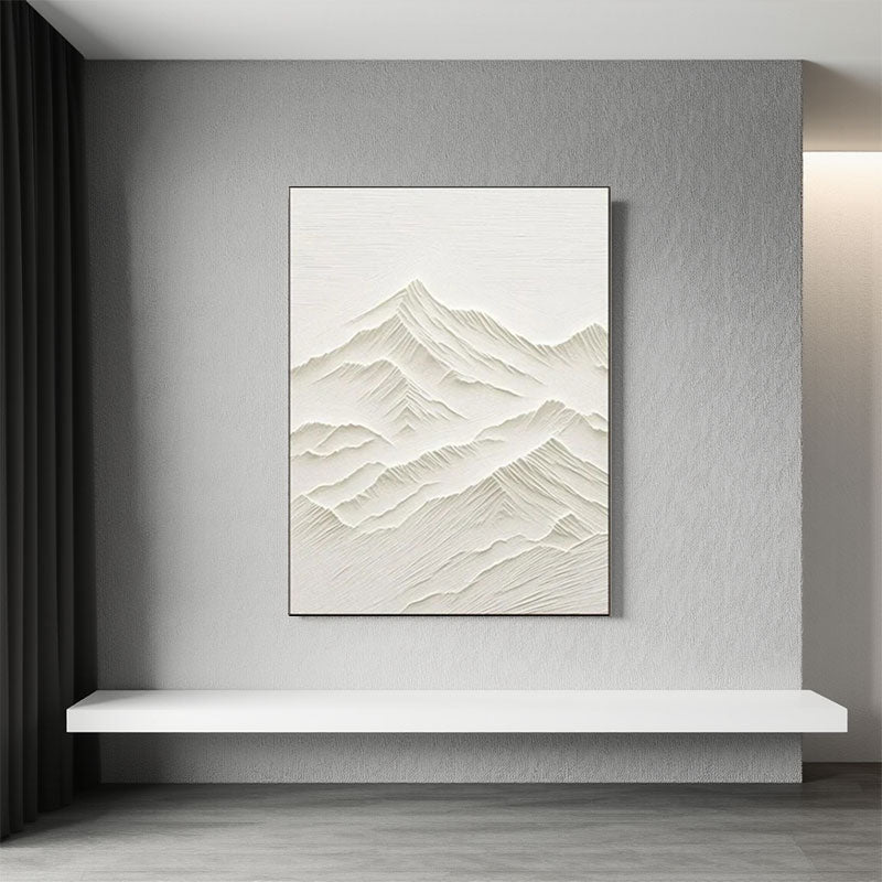 3D Textured Plaster Art Minimalist Wall Art #MM306