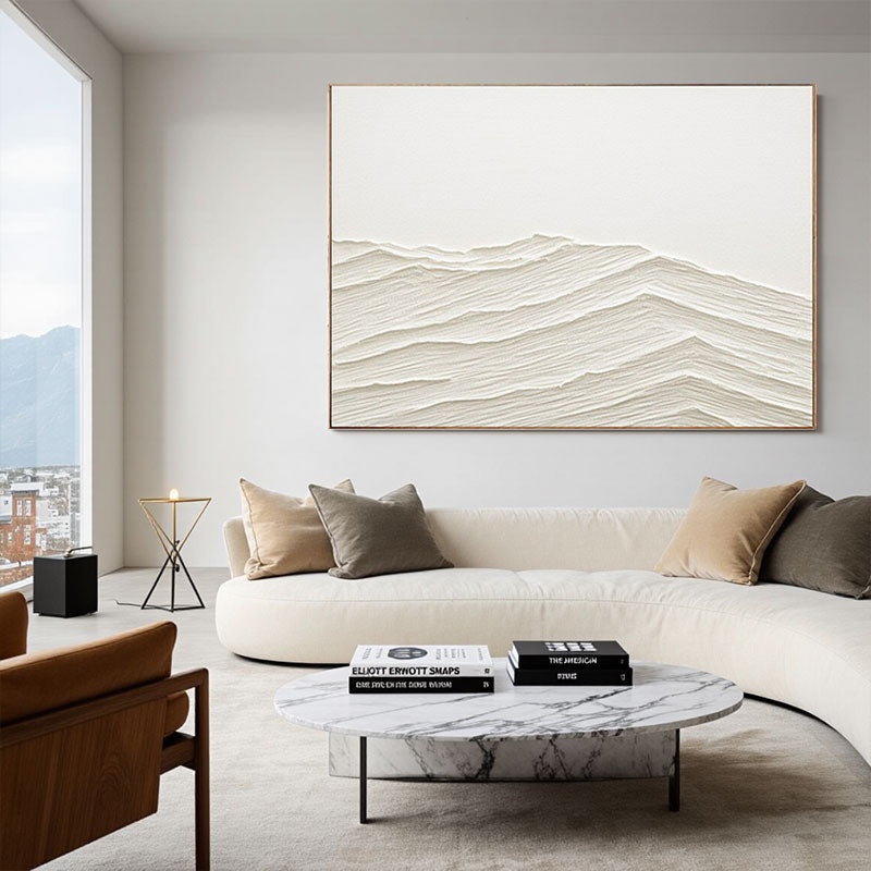 Plaster Art Minimalist Textured Painting #MM087