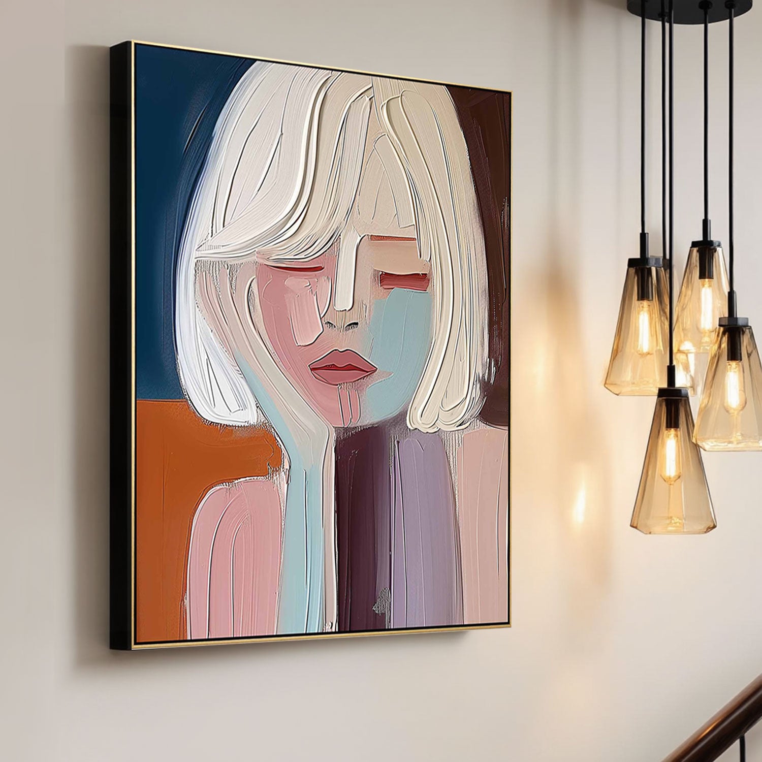 Plaster Art Texture Painting #OP002