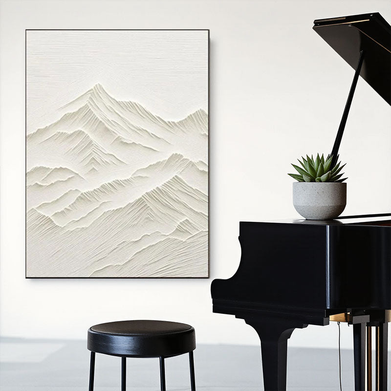 3D Textured Plaster Art Minimalist Wall Art #MM306
