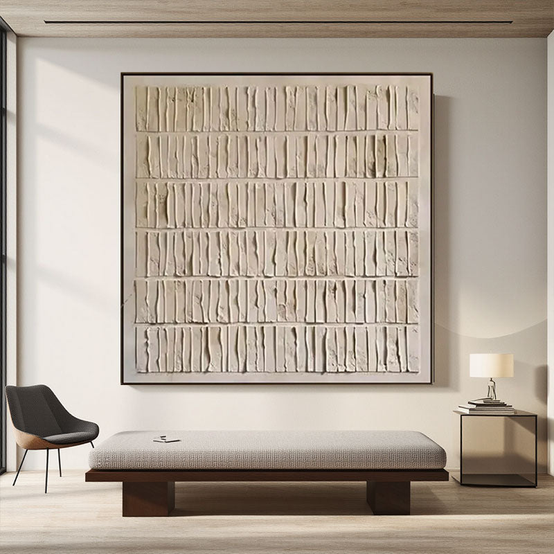 Beige & Brown Abstract #BB128