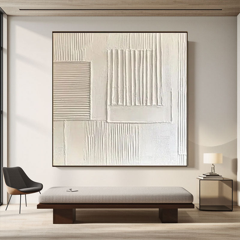 Beige & Brown Abstract #BB129