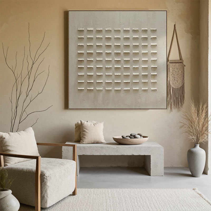 Beige & Brown Abstract #BB121