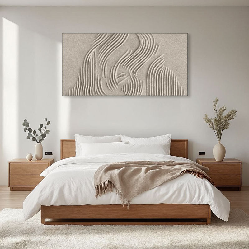 Beige & Brown Abstract #BB144