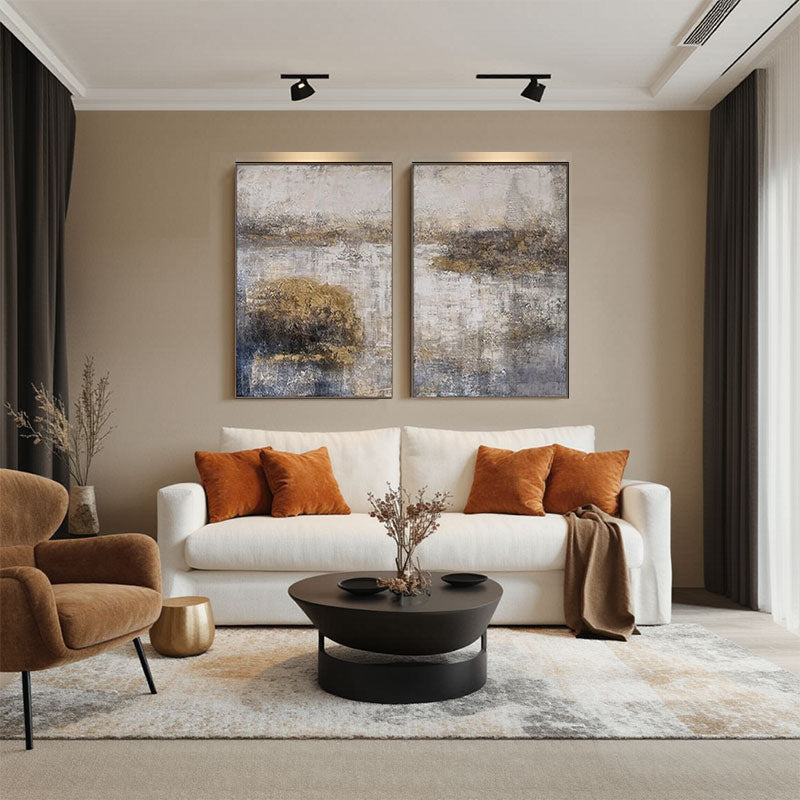 Abstract Painting Set of 2 #AB 108