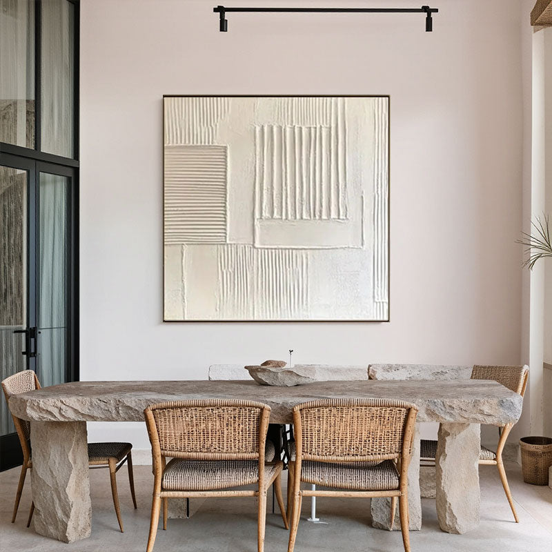 Beige & Brown Abstract #BB129