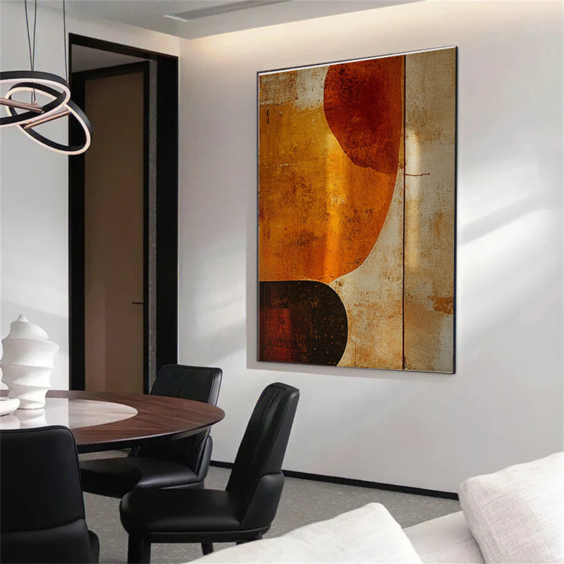 Abstract Art "Passion Intemporelle"