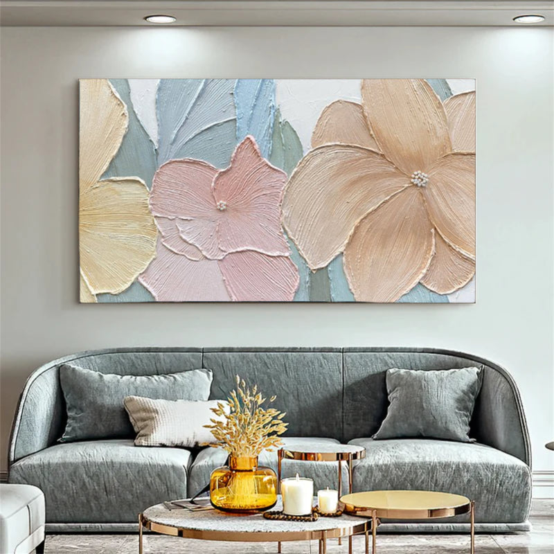 Abstract Colorful Painting "Blossom Serenade"