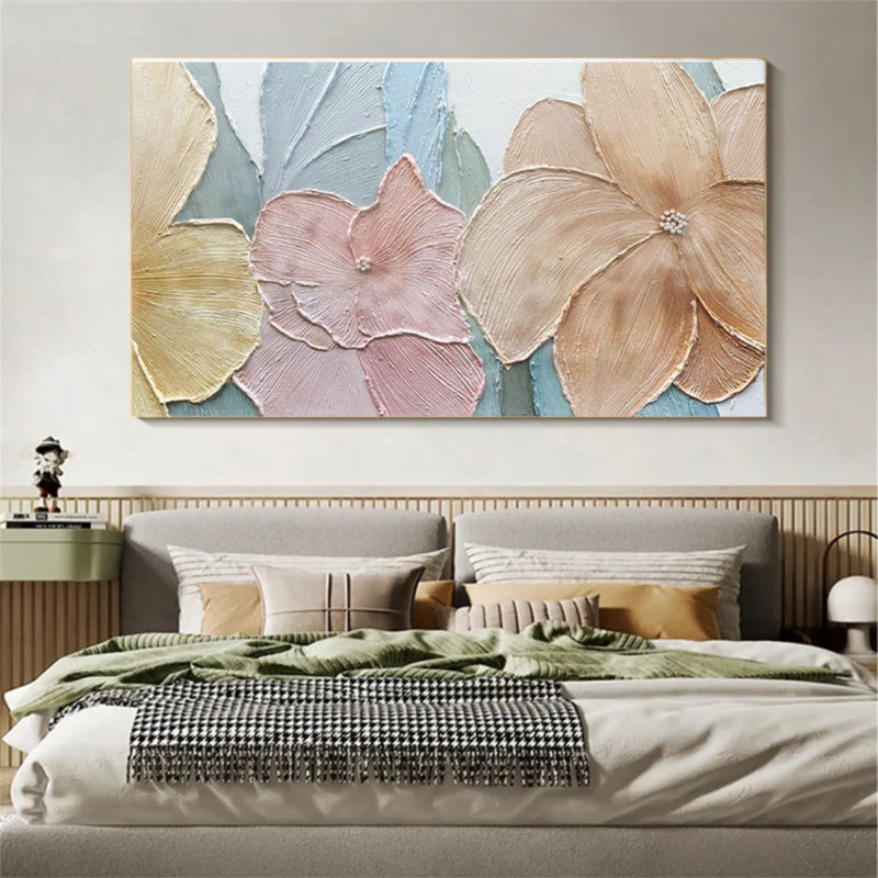 Abstract Colorful Painting "Blossom Serenade"