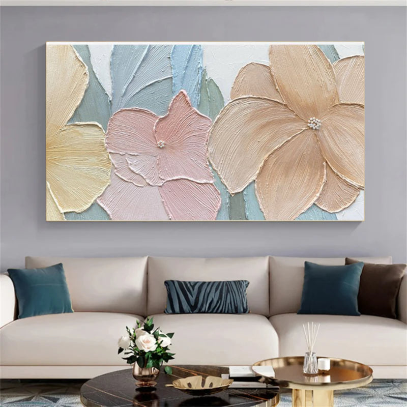 Abstract Colorful Painting "Blossom Serenade"