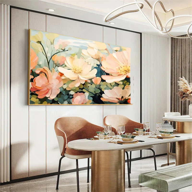 Abstract Colorful Painting "Dreams in Bloom"