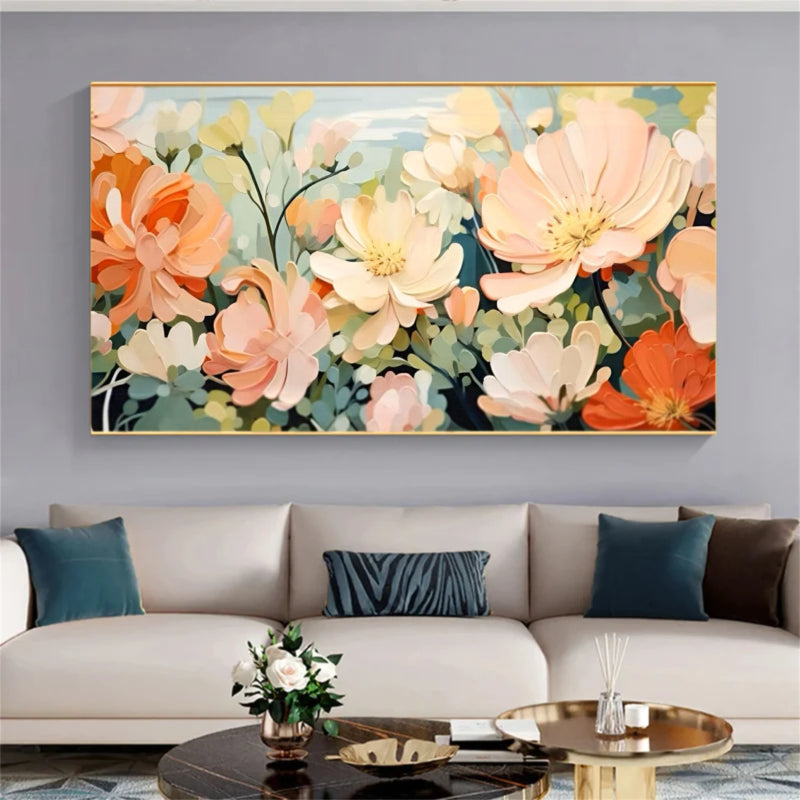 Abstract Colorful Painting "Dreams in Bloom"