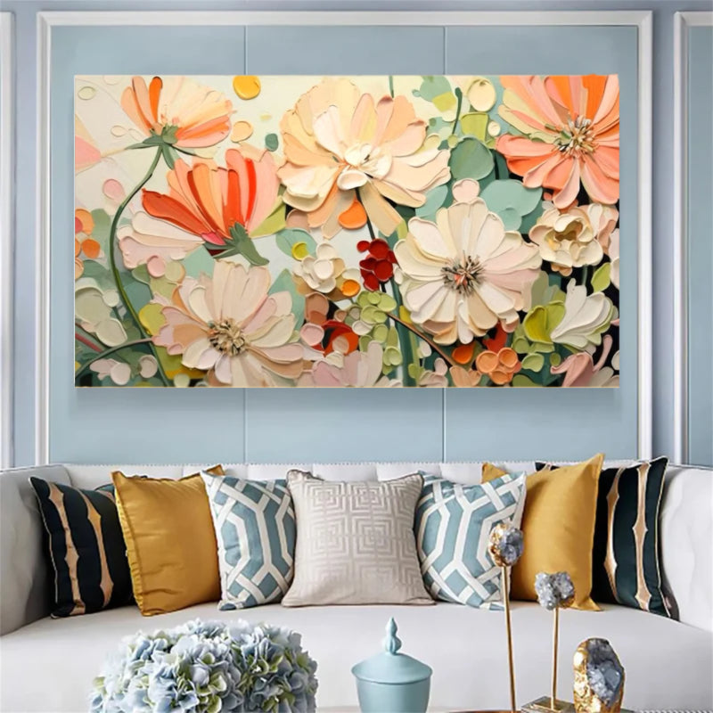 Abstract Colorful Painting "Silent Revelations"