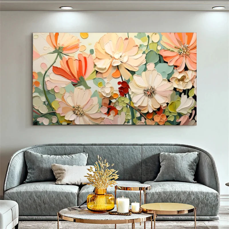 Abstract Colorful Painting "Silent Revelations"