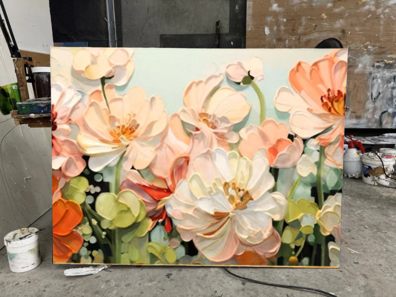 Abstract Painting "Gentle Awakening"