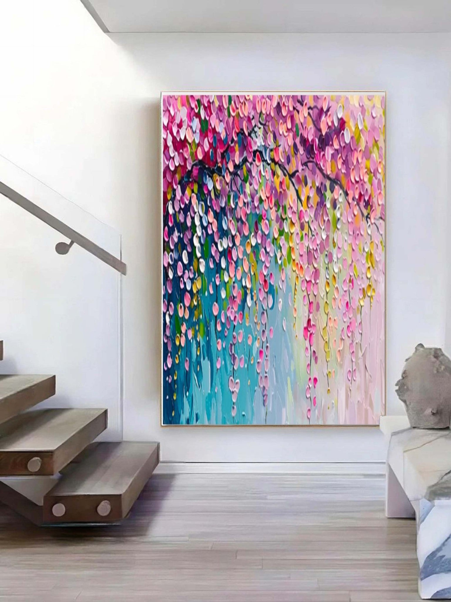 Colorful Painting "Sueño Pendiente"