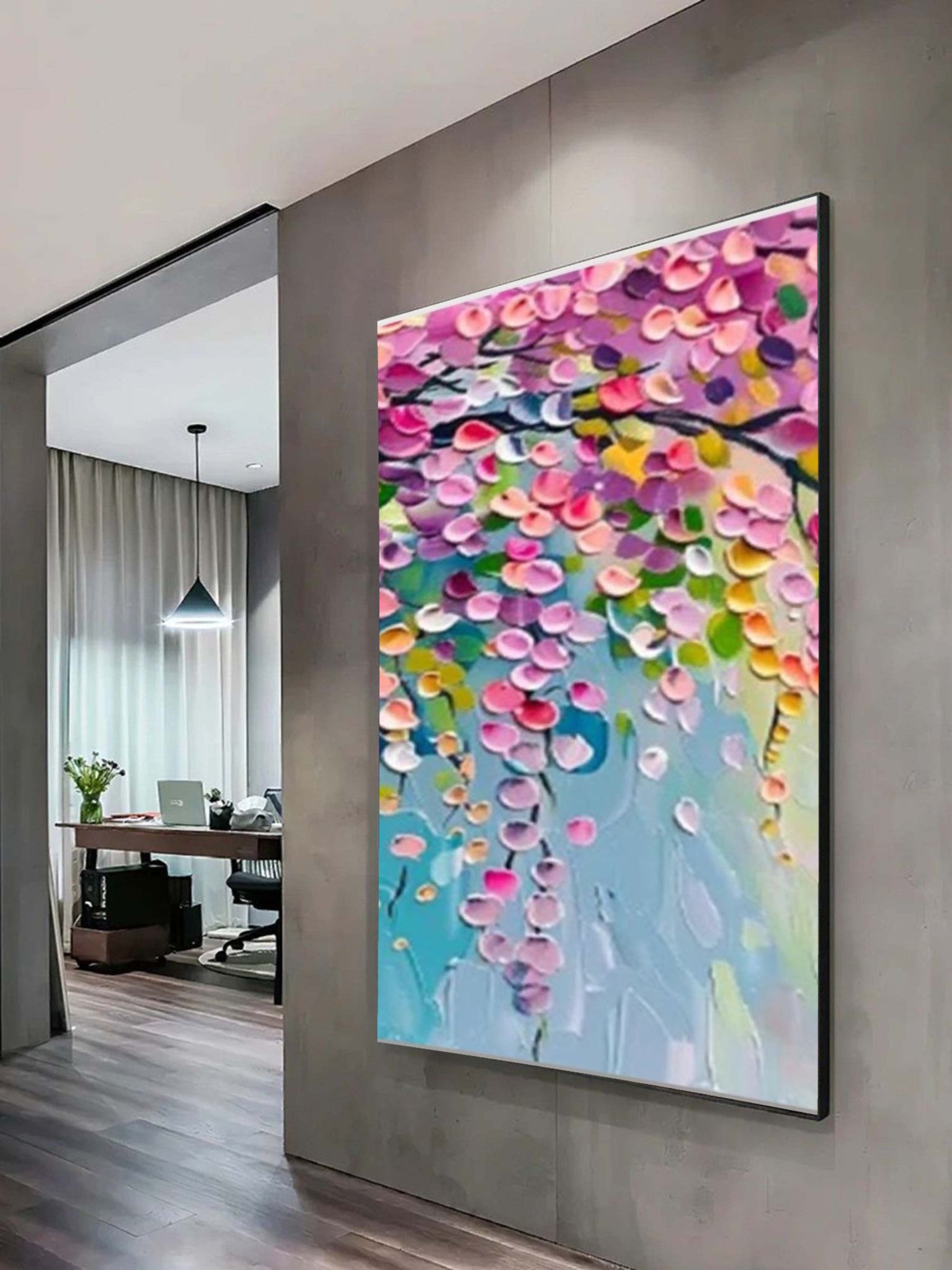 Colorful Painting "Sueño Pendiente"