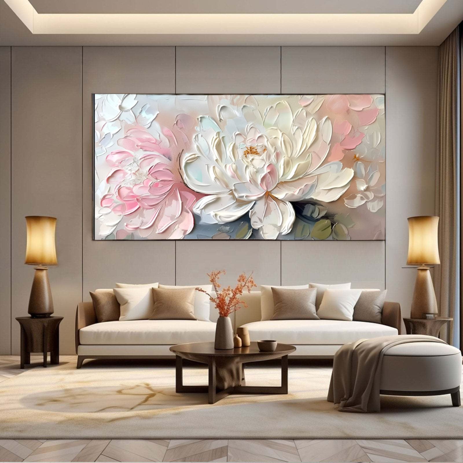 Abstract Painting "Whispers of the Unseen"