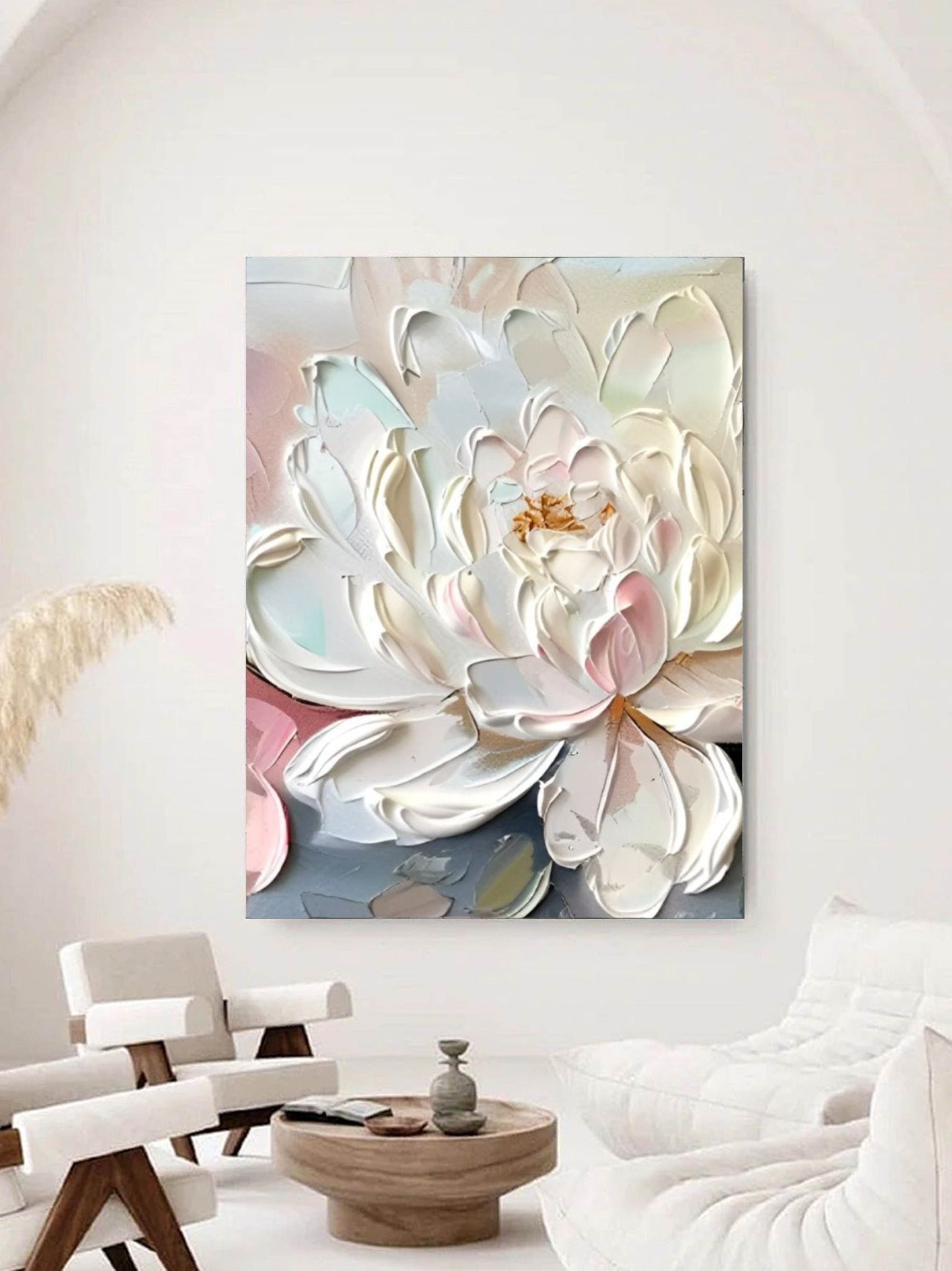 Abstract Painting "Whispers of the Unseen"