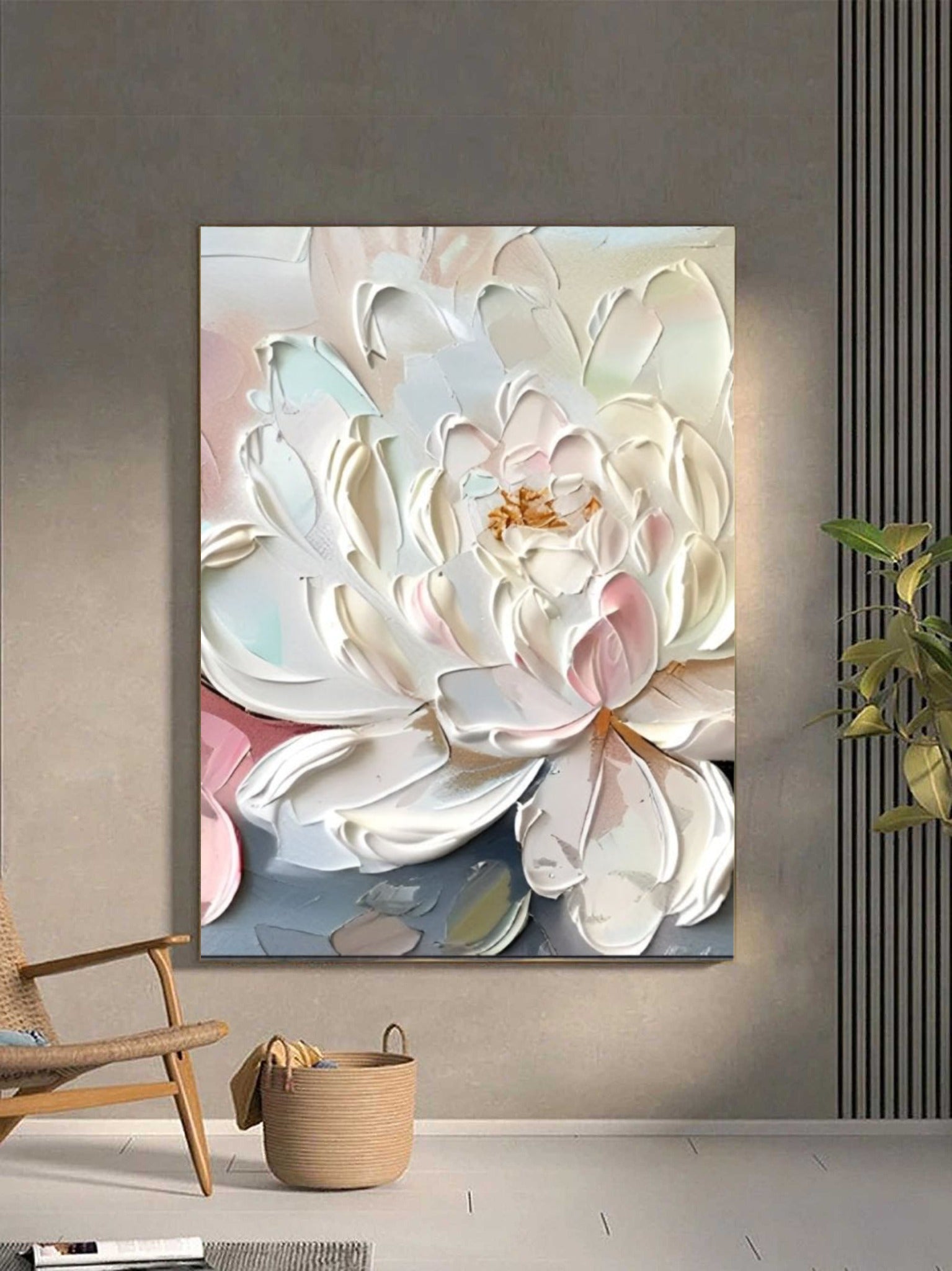 Abstract Painting "Whispers of the Unseen"