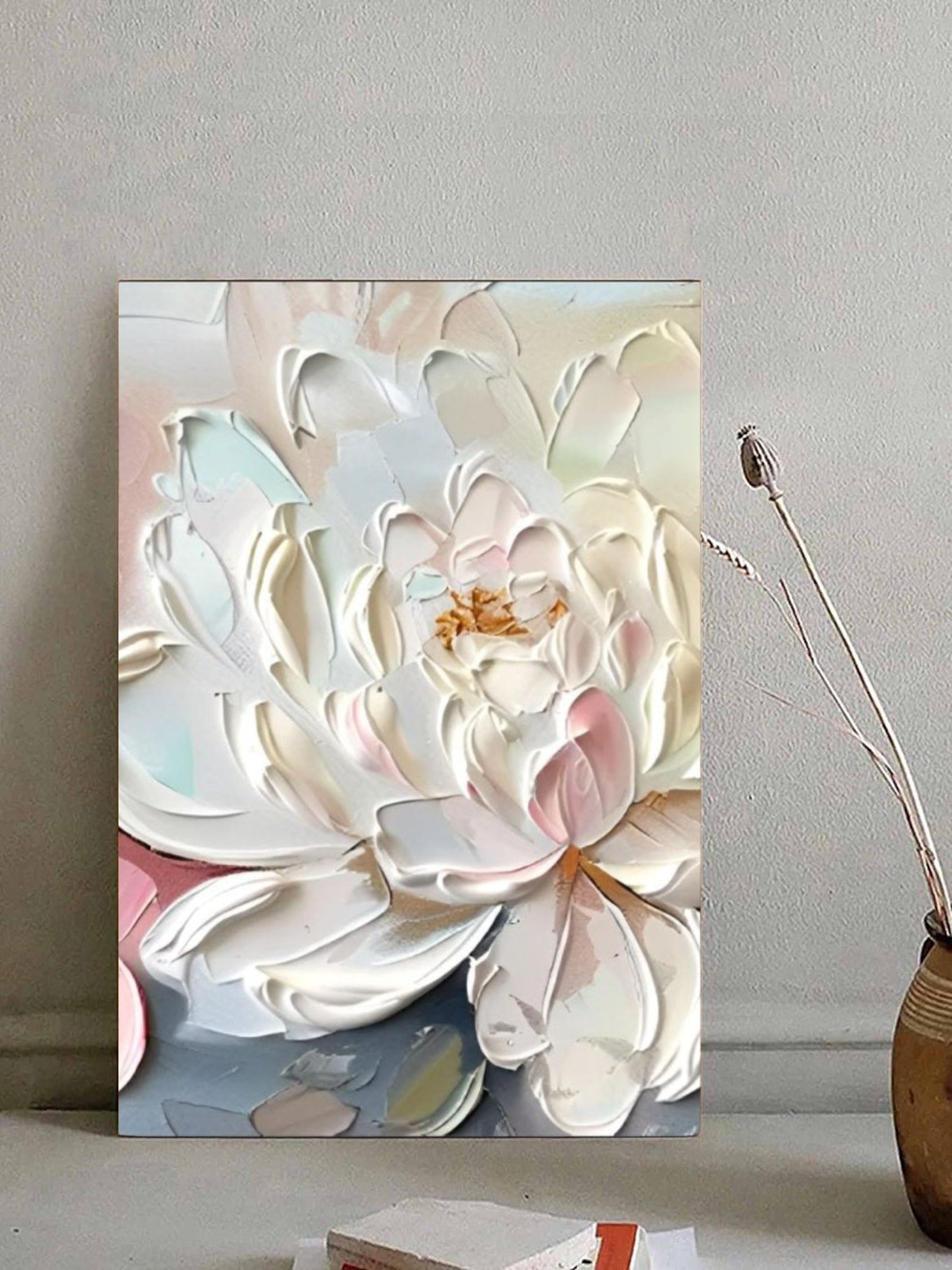 Abstract Painting "Whispers of the Unseen"