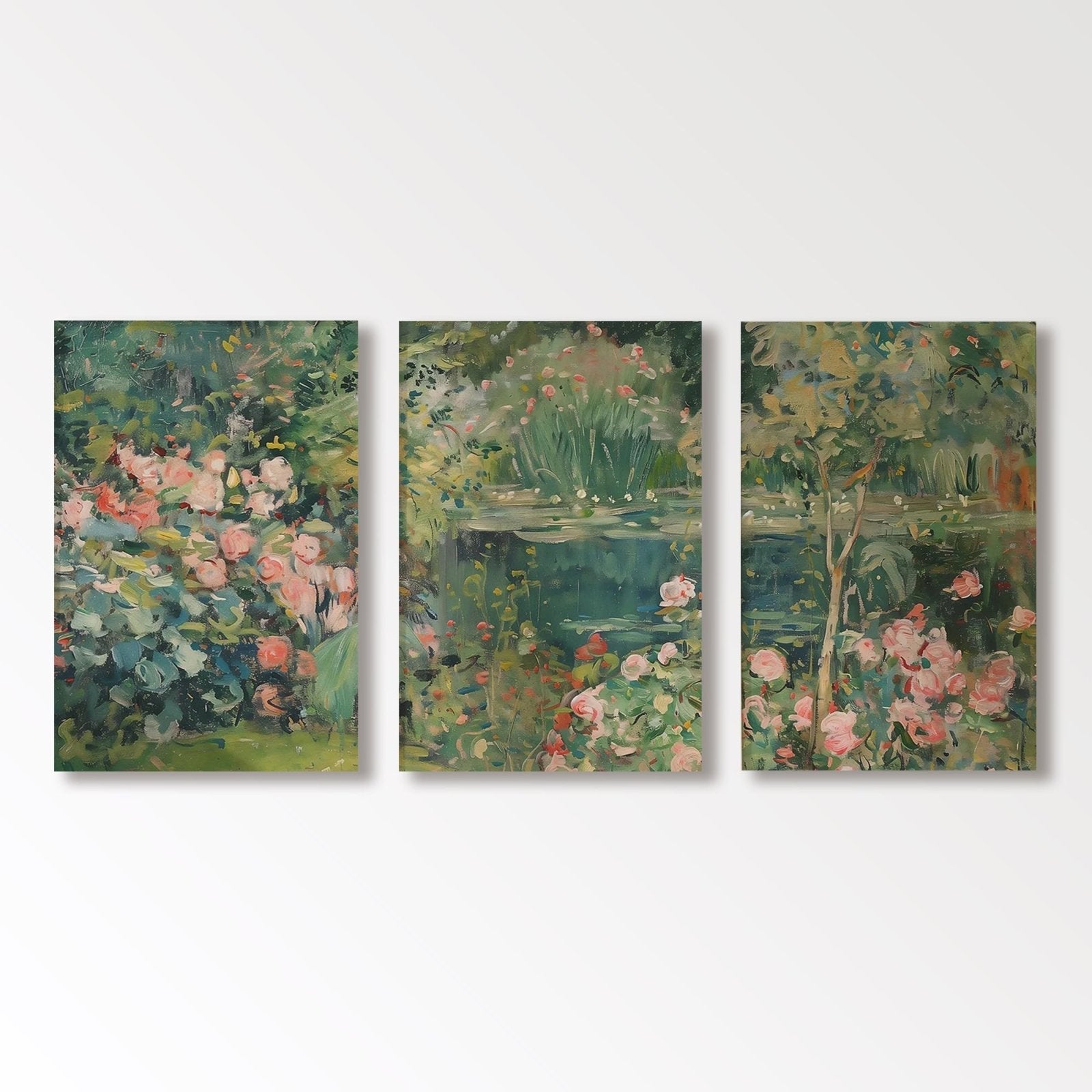 Colorful Painting "Estanque Interior"