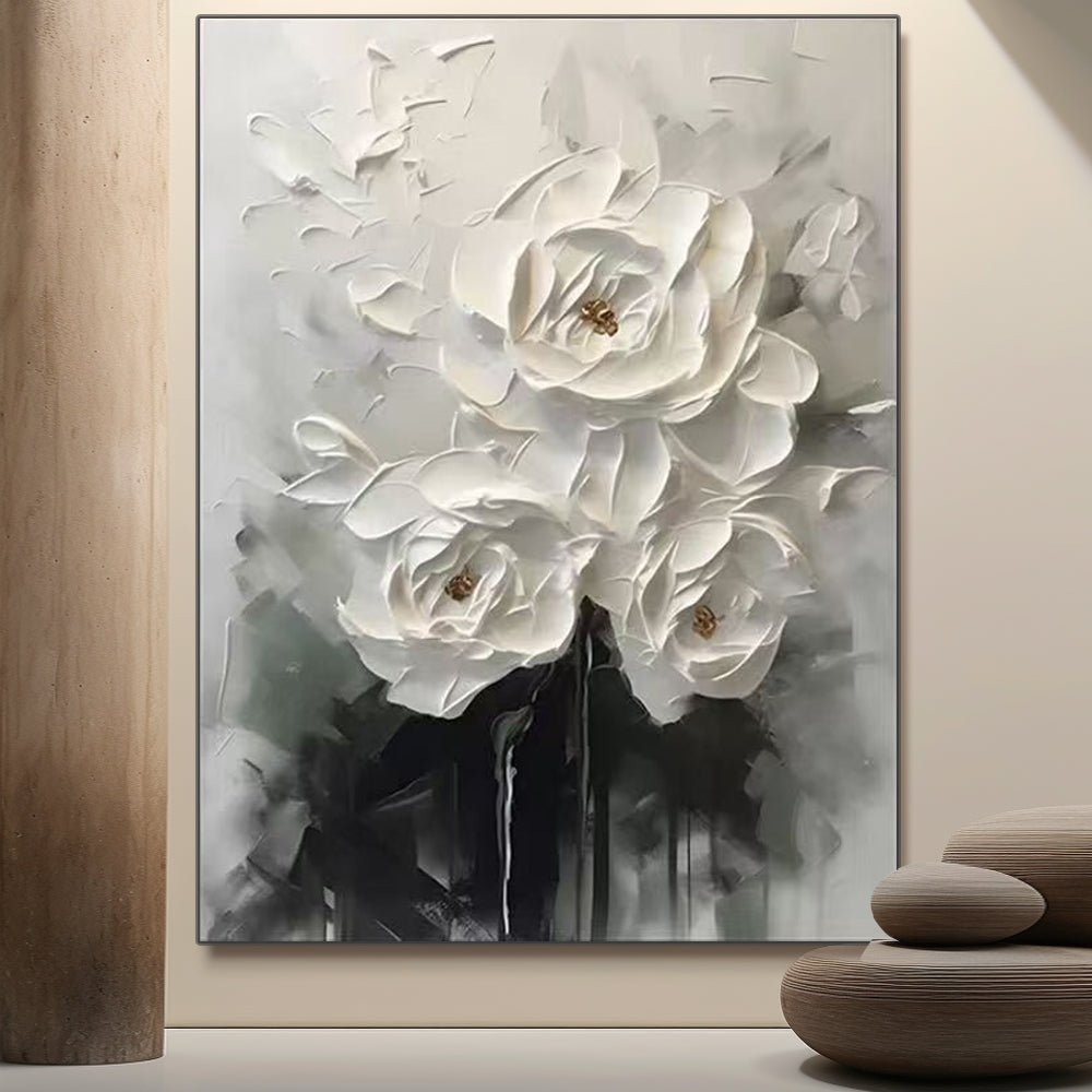 Plaster Painting "Éclat Solitair”