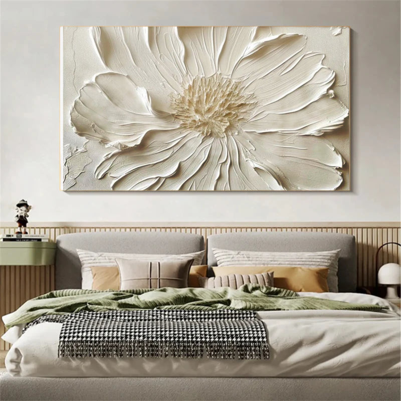 Plaster Painting "Pétalo Eterno”