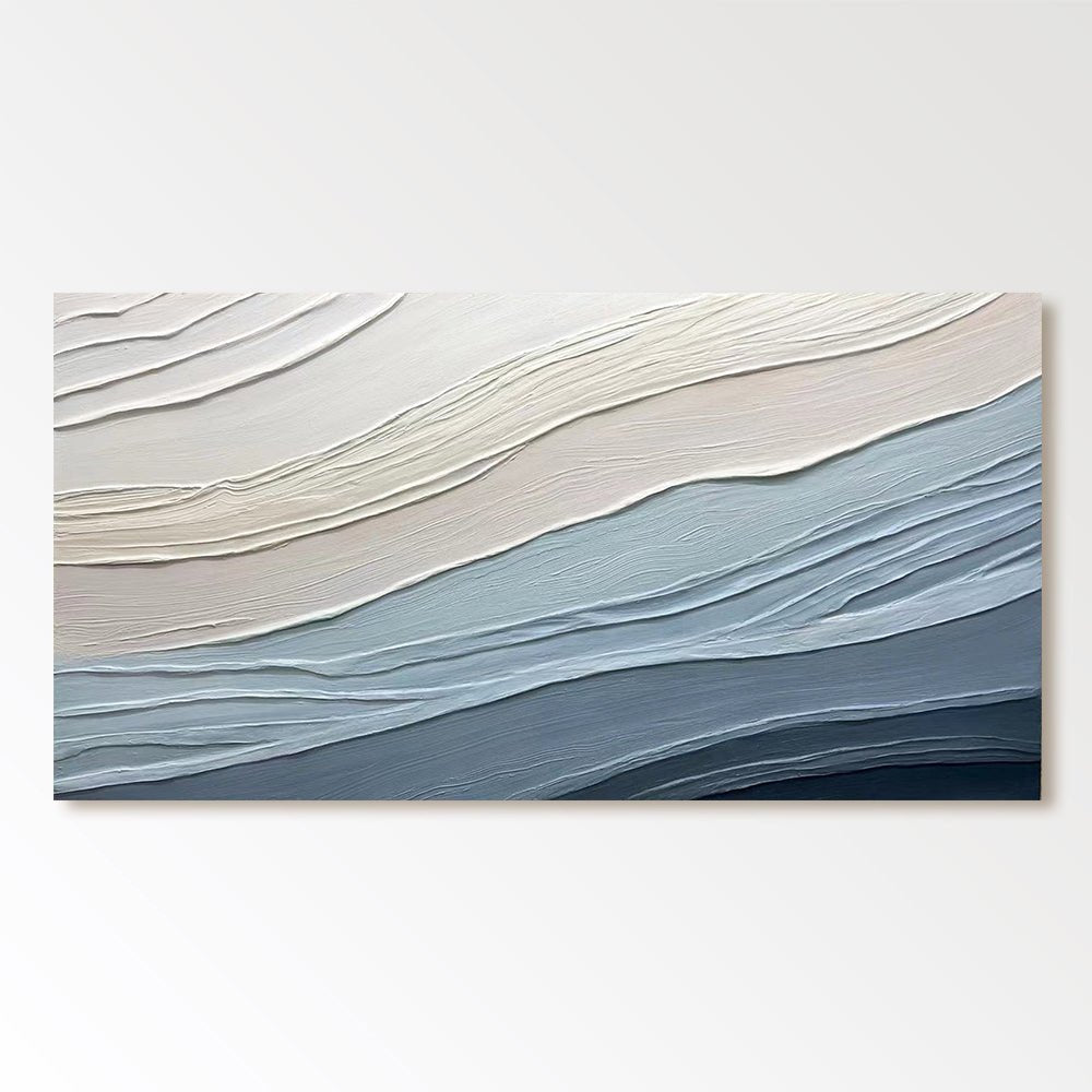 Abstract Painting "Serenity Waves"